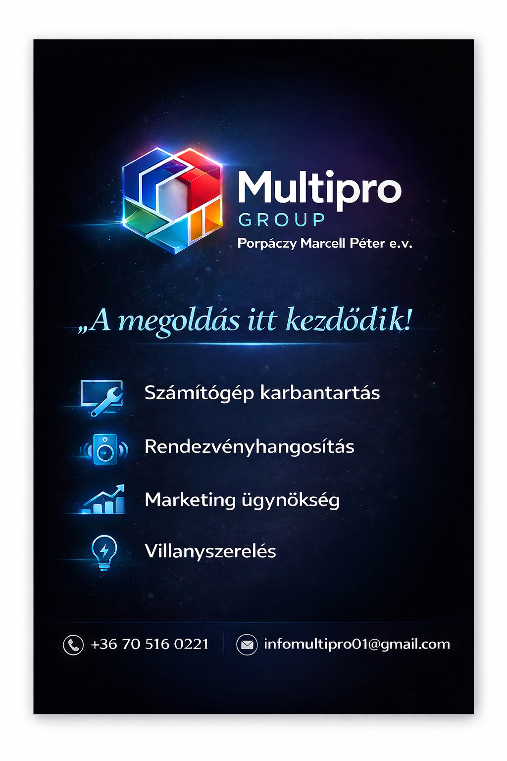 Multipro Group brand vizuál